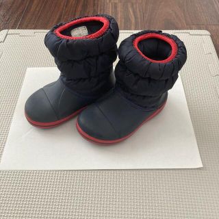 クロックス(crocs)の値下げ【クロックス】ジュニアウィンターパフブーツ15cm(ブーツ)