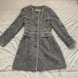 ルネ(René)のReneルネ♡美品♡最終処分価格♡10回位使用！ツイードコート♡36(ノーカラージャケット)