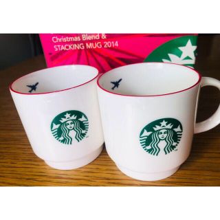 スターバックスコーヒー(Starbucks Coffee)の【新品・未使用】スターバックス Starbucksスタッキングマグカップ(グラス/カップ)