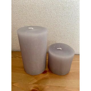 ザラホーム(ZARA HOME)のzara home キャンドル 大小2本(キャンドル)