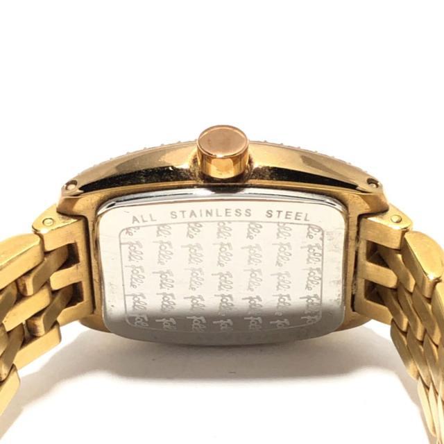Folli Follie(フォリフォリ)のフォリフォリ 腕時計 - WF5R081BD ベージュ レディースのファッション小物(腕時計)の商品写真