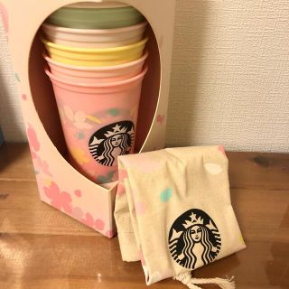 スターバックスコーヒー(Starbucks Coffee)の美品♡スターバックス リユーザブルカップ セット 桜 さくら(タンブラー)