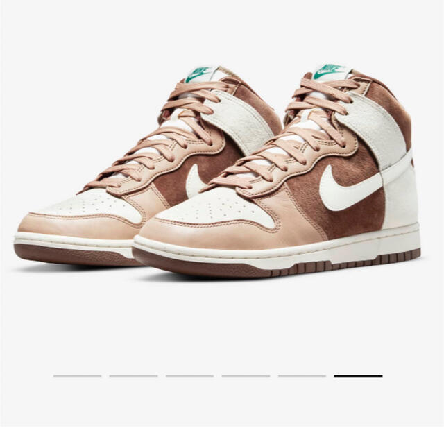 NIKE DUNK HIGH LIGHT CHOCOLATE US9.5