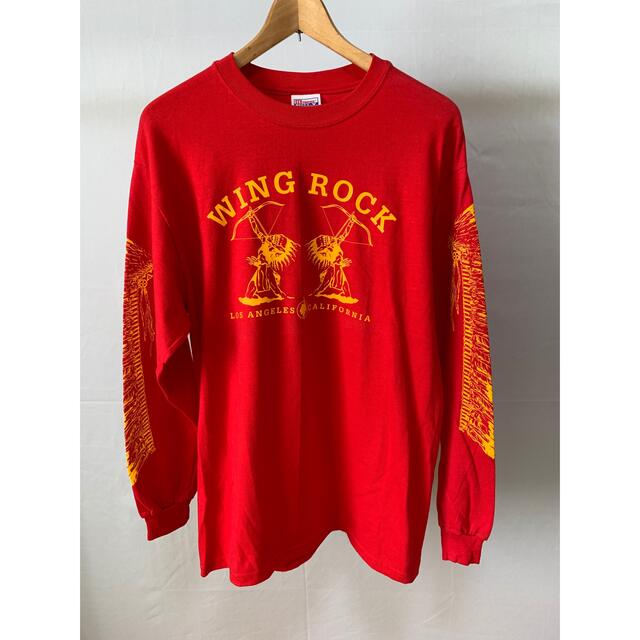 新品 wing rock ウイングロック ロンT  (M) メンズのトップス(Tシャツ/カットソー(七分/長袖))の商品写真