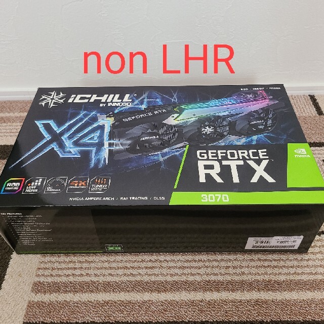 新品未開封 NO LHR RTX 3070 INNO3D X4