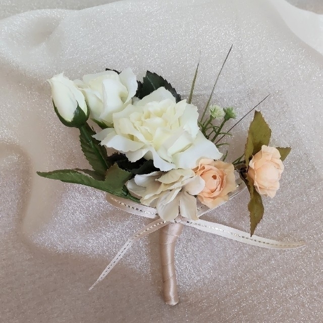 しゃくやくと薔薇のウェディングブーケ&ブートニアの通販 by しゃくやくと薔薇のウェディングブーケ&ブートニアの通販 by