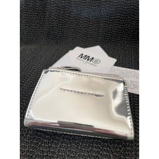 マルタンマルジェラ(Maison Martin Margiela)のMaisonMargiela MM⑥ シルバー二つ折財布(財布)