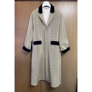 サンシー(SUNSEA)のSUNSEA  Polyys Tweed HERRINGBONE Coat (チェスターコート)