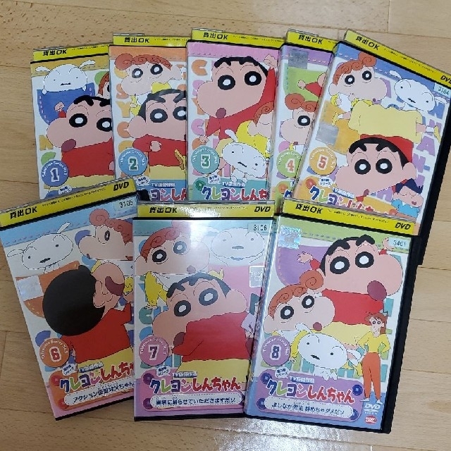 クレヨンしんちゃん TVシリーズ DVD まとめ売り 48枚 レンタル品 