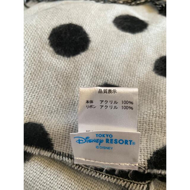 Disney(ディズニー)のディズニー　ミニーちゃん　ドットマフラー レディースのファッション小物(マフラー/ショール)の商品写真