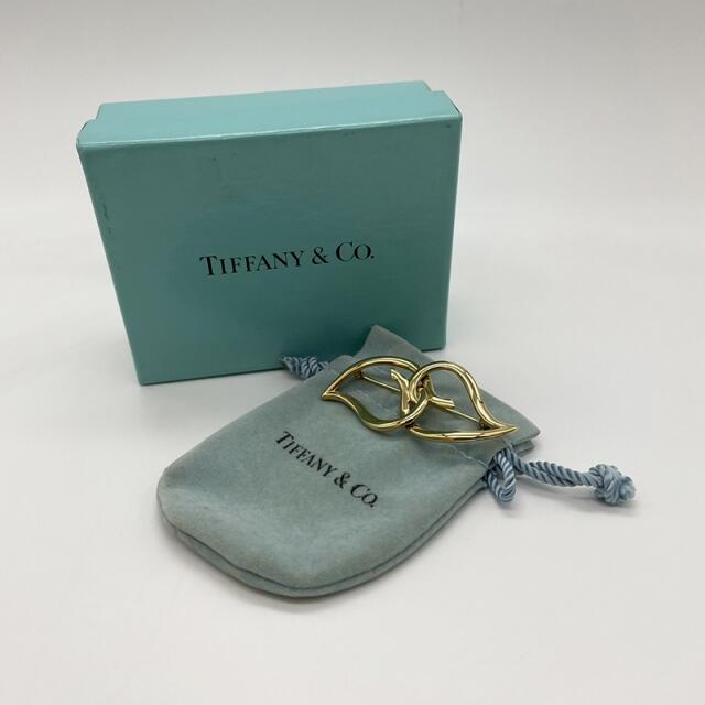 Tiffany コンビリーフプローチ　希少美品