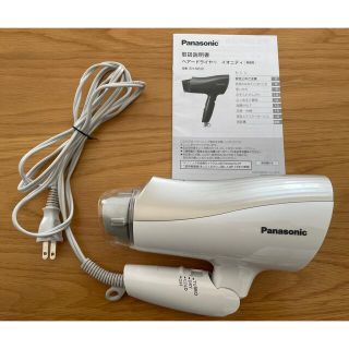 パナソニック(Panasonic)のパナソニック　ヘアドライヤー　イオニティ EH-NE5E ホワイト×ゴールド(ドライヤー)