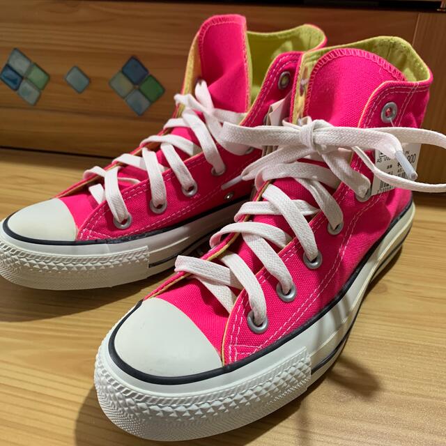 CONVERSE(コンバース)のオールスター☆converse☆ALL STAR 新品☆ピンクポップ レディースの靴/シューズ(スニーカー)の商品写真