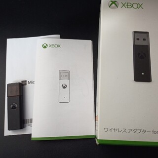 エックスボックス(Xbox)のXbox ワイヤレスアダプター for Windows 10(家庭用ゲーム機本体)