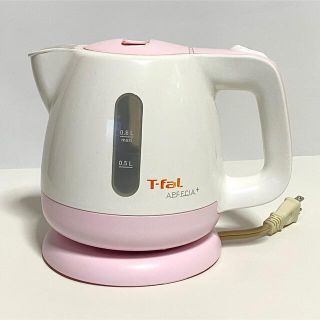 ティファール(T-fal)のティファール 電気ケトル カップ5杯分 0.8L ピンク(電気ケトル)