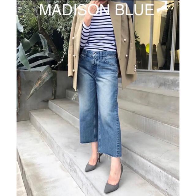 MADISONBLUE - MADISONBLUE SERUBITCHI JQ STRAIGHT DENIMの+