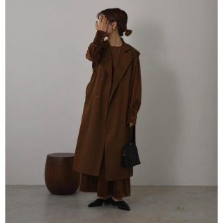 i_am official double button trench vestの通販 by shop｜ラクマ