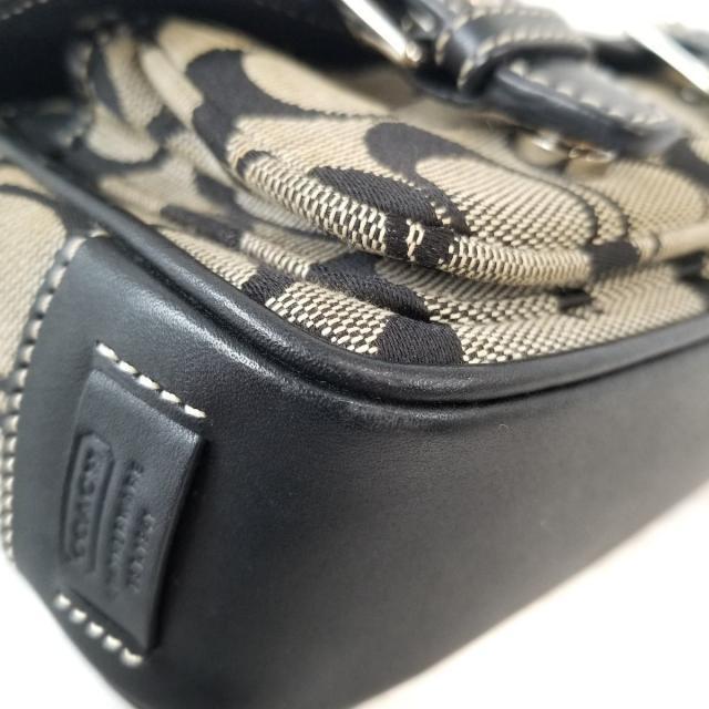 COACH - コーチ ショルダーバッグ 6844 黒 レザーの通販 by ブラン