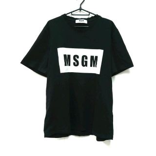 エムエスジイエム(MSGM)のエムエスジィエム 半袖Tシャツ サイズL -(Tシャツ/カットソー(半袖/袖なし))