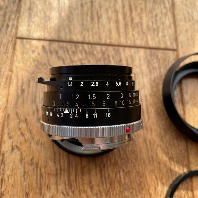 LEICA(ライカ)のOH済　極美品です。Summilux 35mm f1.4   セット スマホ/家電/カメラのカメラ(レンズ(単焦点))の商品写真