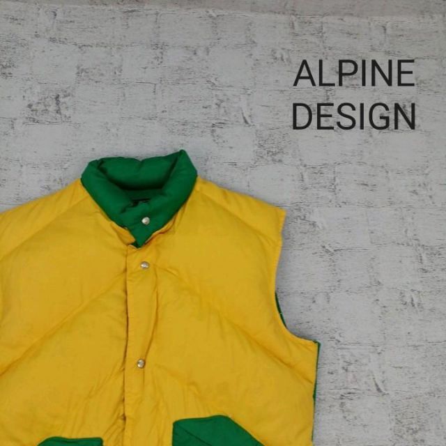 ALPINE DESIGN アルパインデザイン 70~80´s ダウンベスト