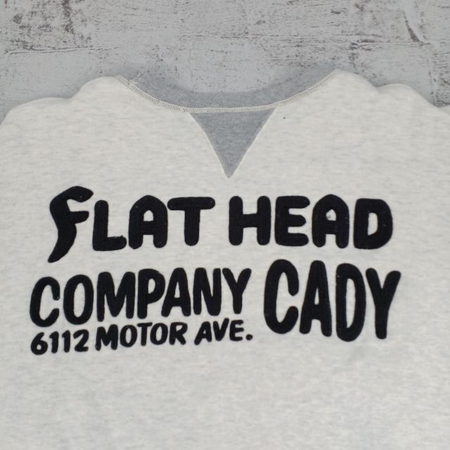 THE FLAT HEAD(フラットヘッド)のTHE FLAT HEAD ザフラットヘッド 長袖スウェットトレーナー メンズのトップス(スウェット)の商品写真
