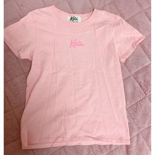 ケイティー(Katie)のkatie  Tシャツ　ピンク(Tシャツ/カットソー(半袖/袖なし))