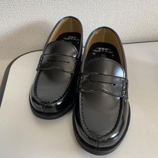 grace Jane 黒　ローファー　新品22.5EEE(ローファー)