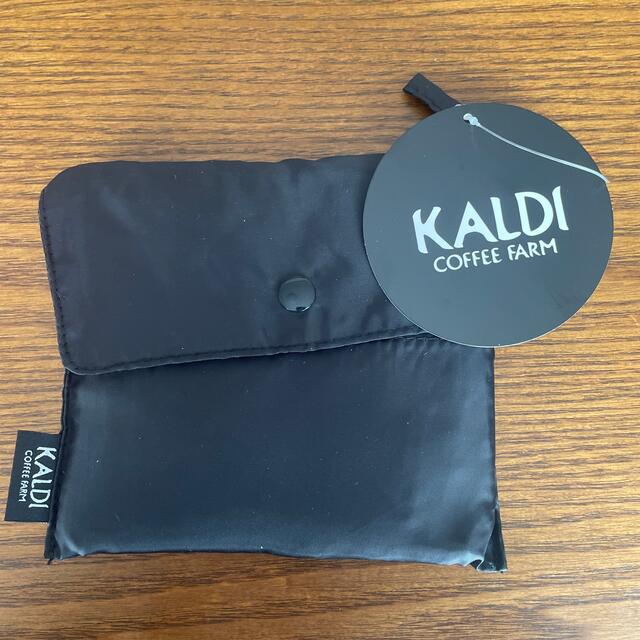 KALDI(カルディ)のKALDI エコバック　ブラック&レッドセット　新品✨ レディースのバッグ(エコバッグ)の商品写真