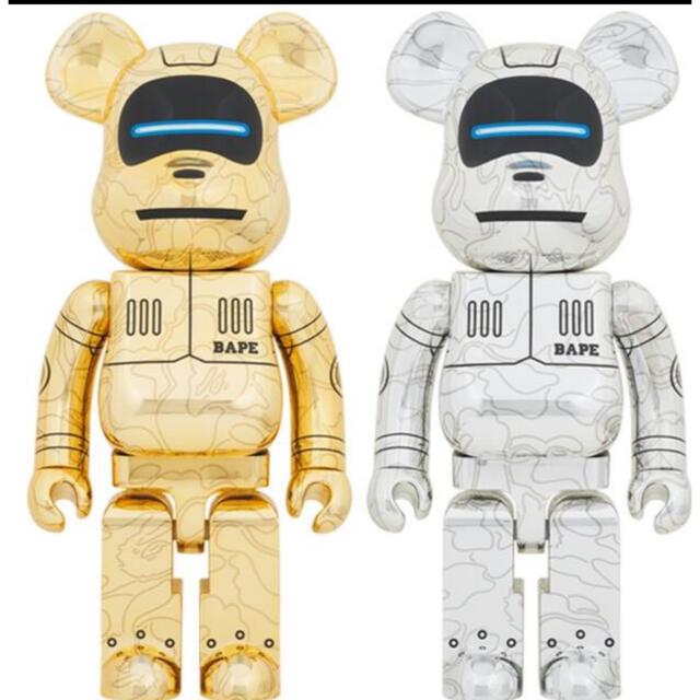 BE@RBRICK SORAYAMA BABY MILO(R) 1000% 2体