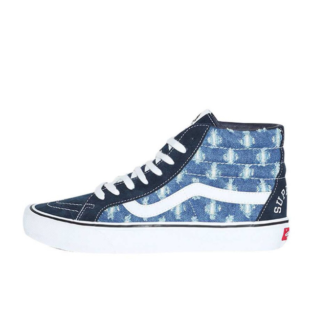 27 supreme vans hole sk8-hi black