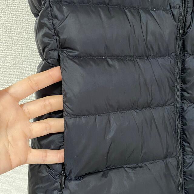 UNIQLO(ユニクロ)のユニクロ ウルトラライトダウンベスト Lサイズ 黒 レディースのジャケット/アウター(ダウンベスト)の商品写真
