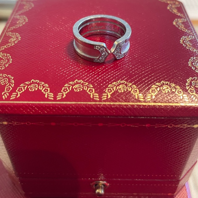 高品質爆買い Cartier - Cartier カルティエ C2リング ダイヤ 47(7号