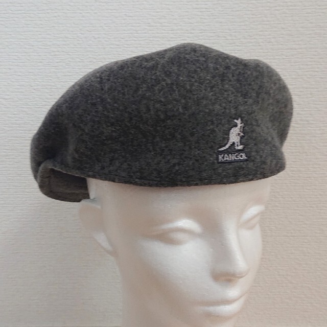 M 新品 KANGOL WOOL 504 0258BC ハンチングキャップ