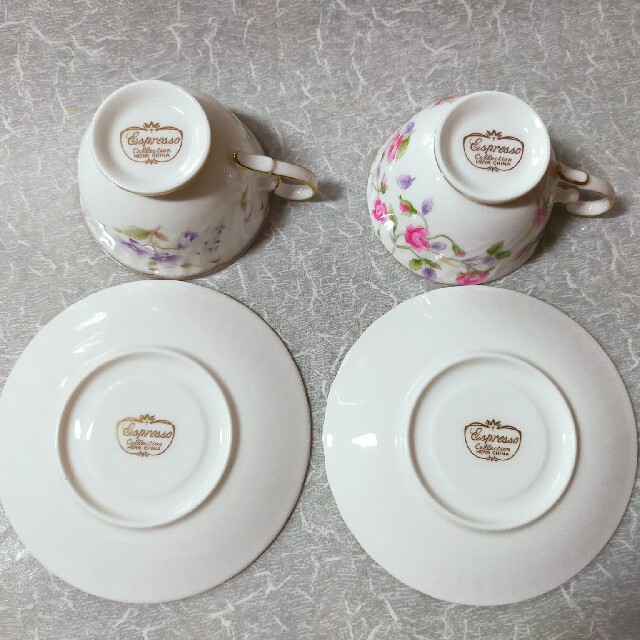 【新品】HOYA CHINA エスプレッソコレクション ペアセット 2客セット インテリア/住まい/日用品のキッチン/食器(グラス/カップ)の商品写真