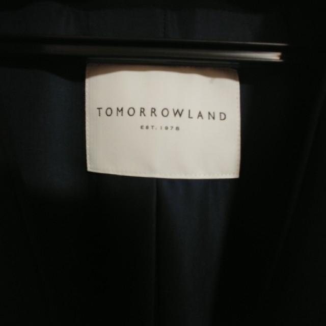 TOMORROWLAND(トゥモローランド)のTOMORROWLAND　ノーカラージャケット36 レディースのジャケット/アウター(ノーカラージャケット)の商品写真
