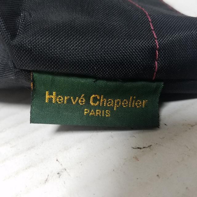 Herve Chapelier(エルベシャプリエ)のエルベシャプリエ ハンドバッグ 黒×レッド レディースのバッグ(ハンドバッグ)の商品写真