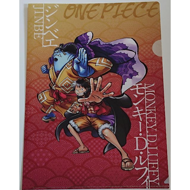 ONE PIECE(ワンピース)のワンピース ONE PIECE クリアファイル 5枚 エンタメ/ホビーのアニメグッズ(クリアファイル)の商品写真