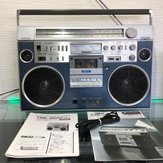 日立 - HITACHI 日立 PERDISCO ラジカセ TRK-8800貴重 中古品の通販 by