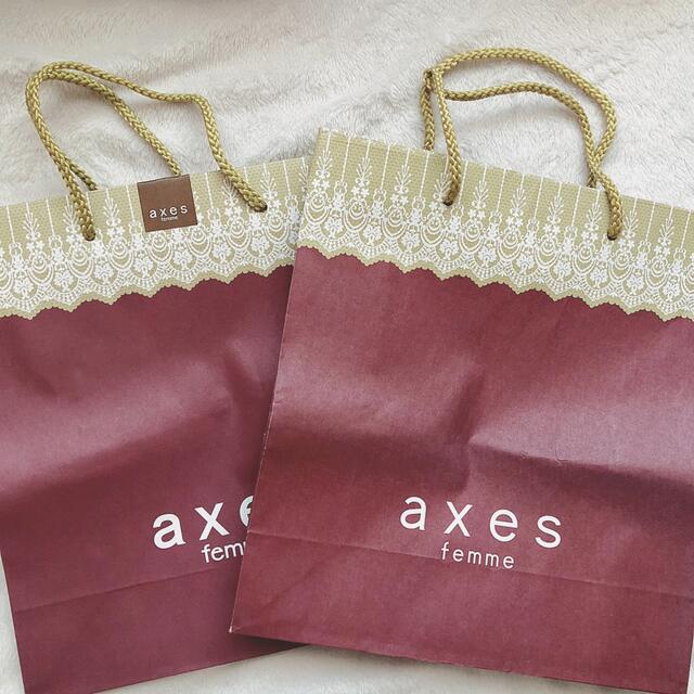 axes femme(アクシーズファム)のaxes ショッパーセット レディースのバッグ(ショップ袋)の商品写真