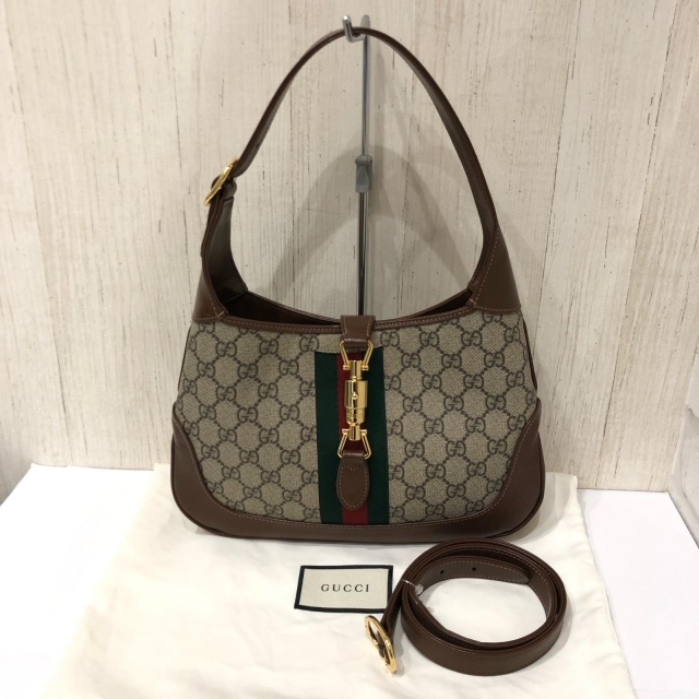 最初の Gucci - ☆グッチ GGスプリーム シェリーライン ニュー