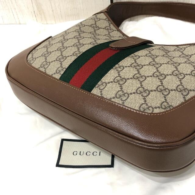 Gucci - ☆グッチ GGスプリーム シェリーライン ニュージャッキー バッグ 636706の通販 by 株式会社ベストライフ's