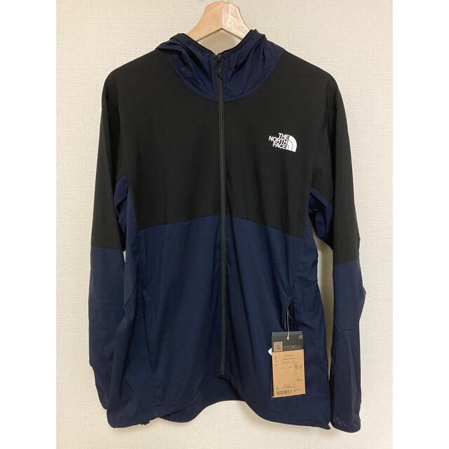 THE NORTH FACE エニータイムウィンドフーディ ネイビー×ブラック