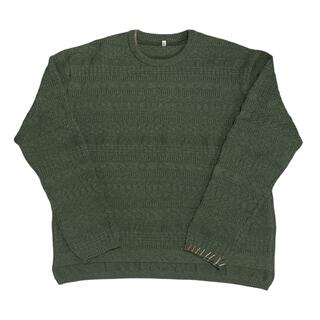 マルタンマルジェラ(Maison Martin Margiela)の【美品】Khoki 21AW Embroidered links knit(ニット/セーター)