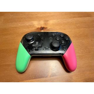 ニンテンドースイッチ(Nintendo Switch)の任天堂スイッチ　純正プロコントローラー　ジャンク品(家庭用ゲーム機本体)