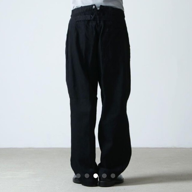 COMOLI(コモリ)のCOMOLI 21AW デニムオーバーパンツ BLACK Size2 メンズのパンツ(デニム/ジーンズ)の商品写真