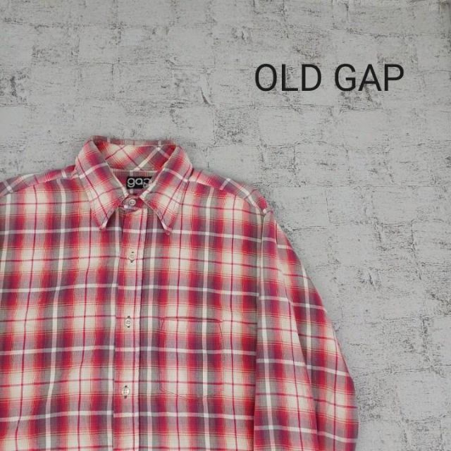 OLD GAP オールドギャップ 70's 初期タグ チェックシャツ | フリマアプリ ラクマ