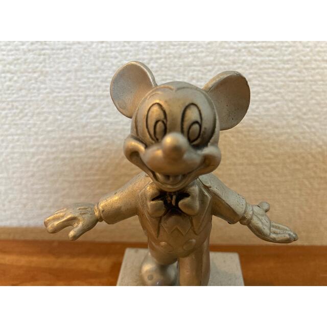 Disney(ディズニー)のミッキー 置物 アンティーク ディズニー 送料込 エンタメ/ホビーの美術品/アンティーク(金属工芸)の商品写真