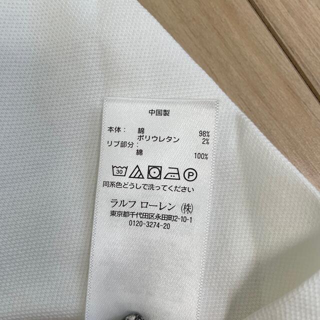 POLO RALPH LAUREN(ポロラルフローレン)の未使用ラルフローレンポロシャツXL16 キッズ/ベビー/マタニティのキッズ服女の子用(90cm~)(その他)の商品写真