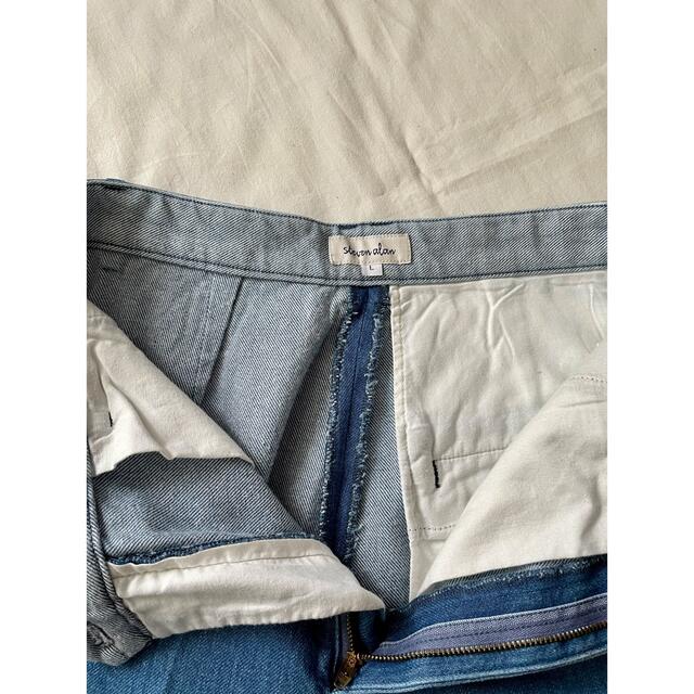 steven alan - 【Steven Alan】 DENIM WIDE TROUSERS パンツの通販 by ...